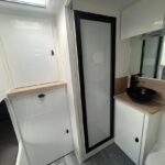 Caravan Shower Door - Custom/Mirror infill